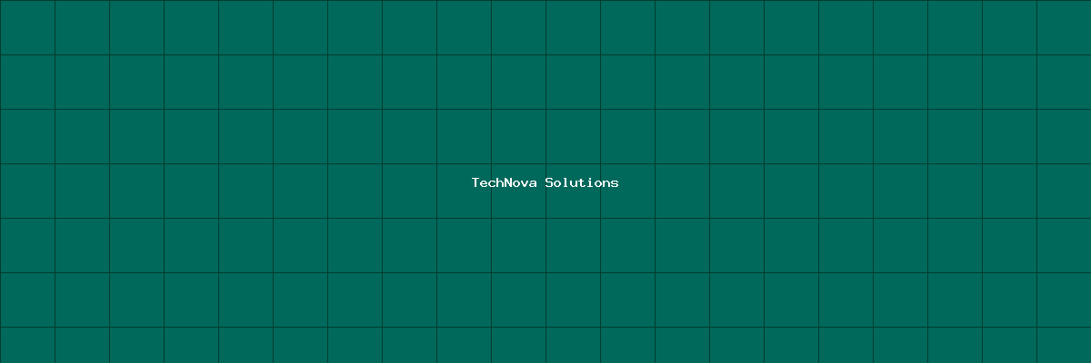 TechNova Solutions banner